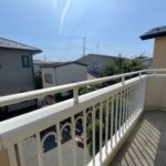 ベランダから花火が見えます